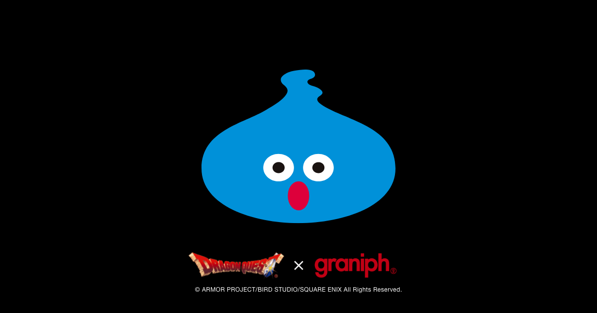 DQ+g 第4弾 | DRAGON QUEST + graniph | 株式会社グラニフ